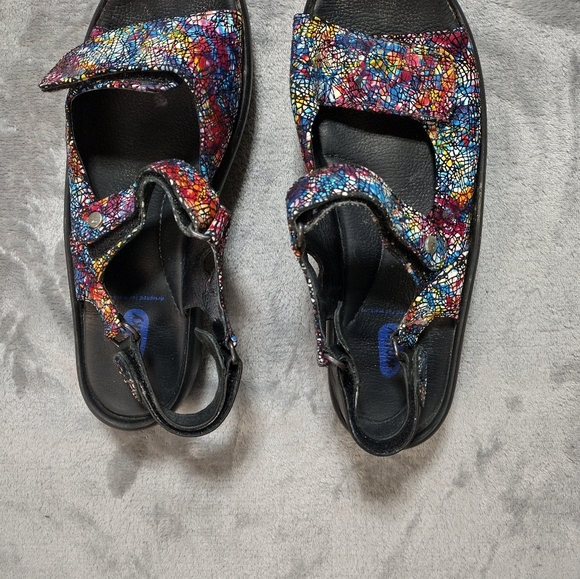 Wolky Womens Sandals Rio Multi Slingbacks EUR 42 US 10 -10.5 Shoes - Picture 2 of 6